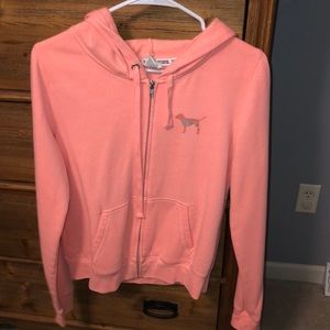 PINK M zip up.